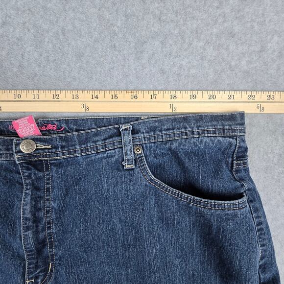 Liz & Me Signature 24WP Womens Cropped/Capri Length Jeans 42" Waist - Picture 8 of 12